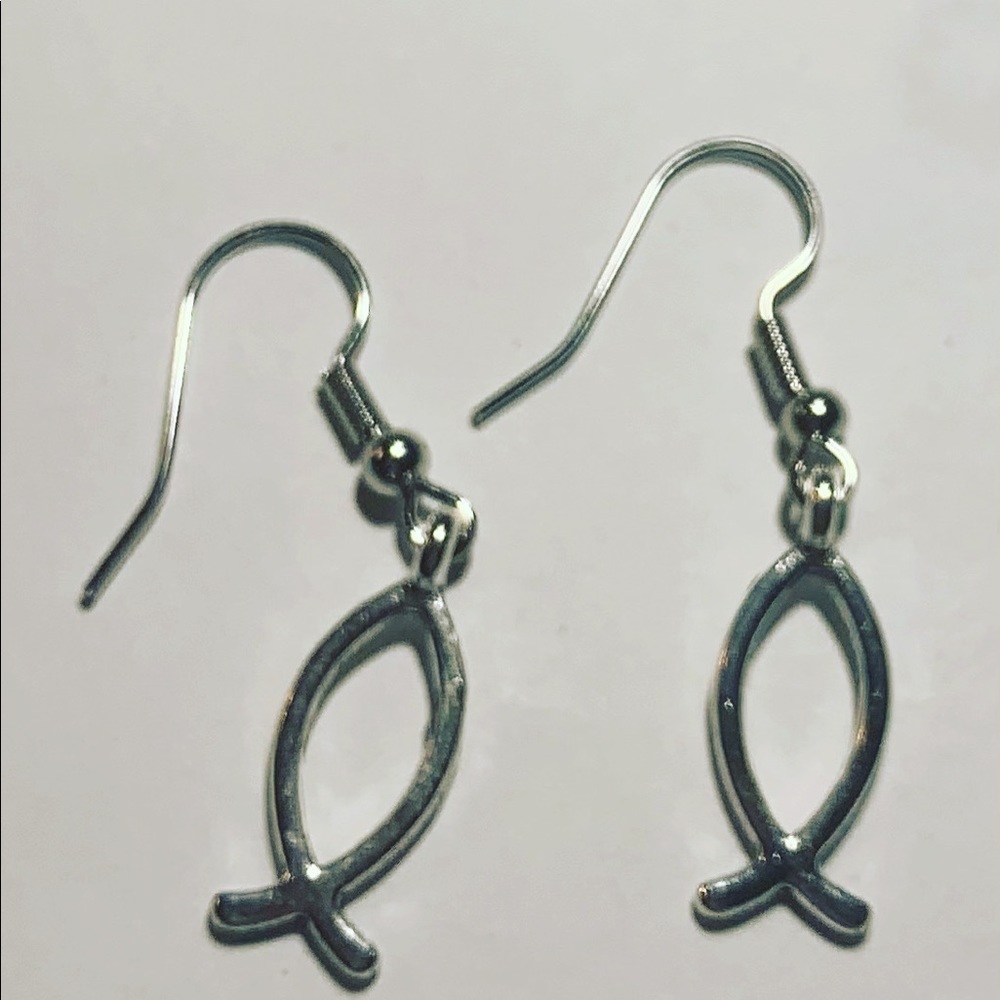 Jesus Fish earrings